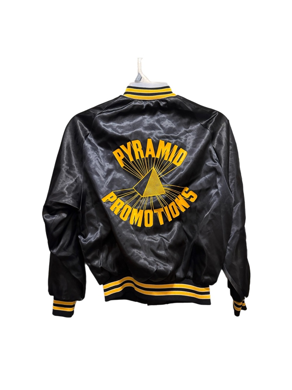 Vintage 80’s King Louie Pro Fit Pyramid Promotions Varsity Jacket